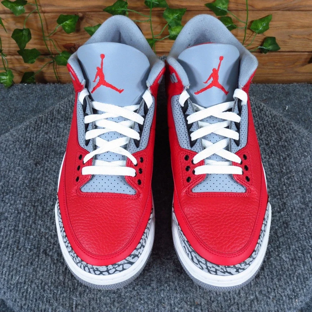Nike‎ Air Jordan 3 Retro SE Unite CHI Exclusive Mens Basketball Shoes Sz 9.5 Red
